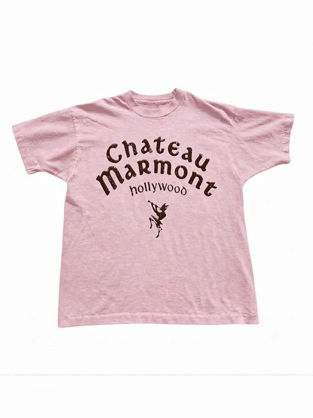 Gildan Chateau Marmont Hollywood graphic tee Graphic Tee in Pink
